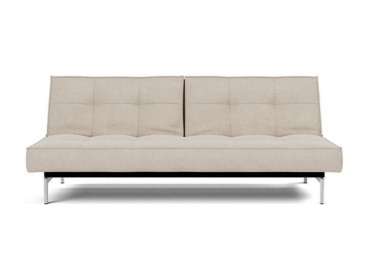 Splitback Chrome Sofa Bed - variant image