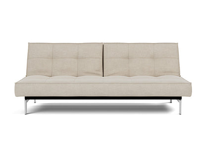 Splitback Chrome Sofa Bed - variant image