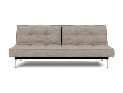 Splitback Chrome Sofa Bed - variant image