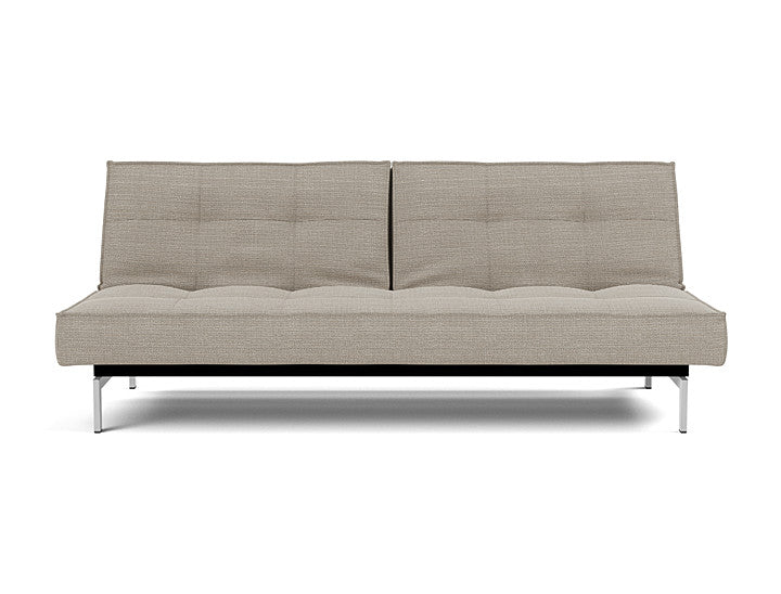 Splitback Chrome Sofa Bed - variant image