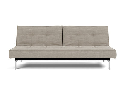 Splitback Chrome Sofa Bed - variant image