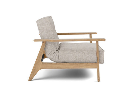 Splitback Frej Chair Oak - angle 2