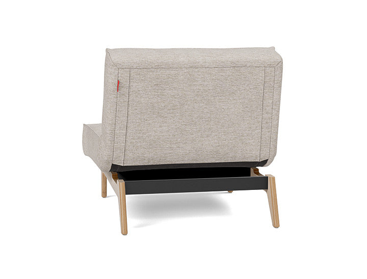Splitback Eik Chair Oak - angle 3