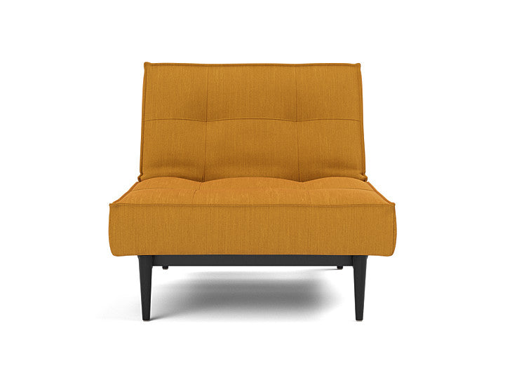 Splitback Styletto Chair Black Wood - variant image
