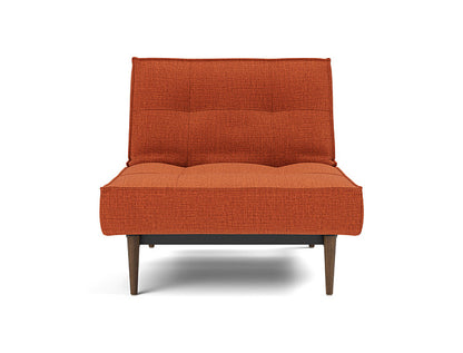Splitback Styletto Chair Dark Wood - variant image