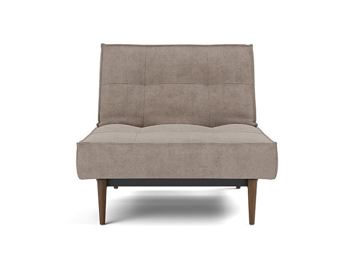 Splitback Styletto Chair Dark Wood - variant image