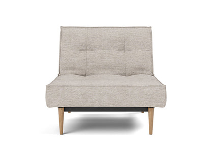 Splitback Styletto Chair Light Wood - angle 1