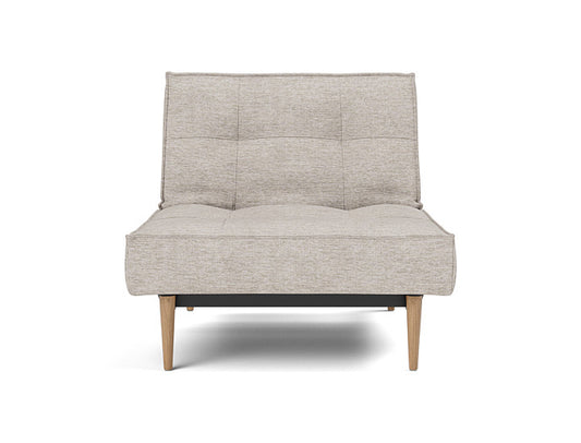 Splitback Styletto Chair Light Wood - angle 1