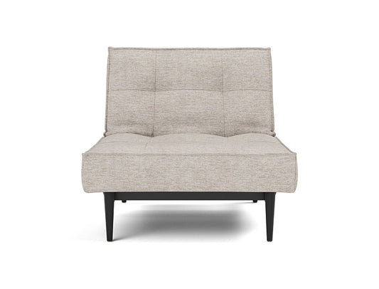 Splitback Styletto Chair Black Wood - angle 1