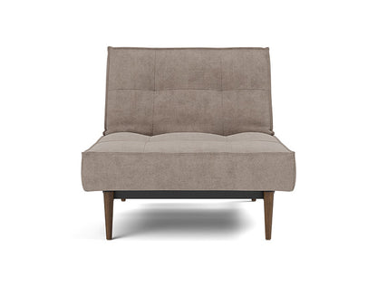 Splitback Styletto Chair Dark Wood - variant image