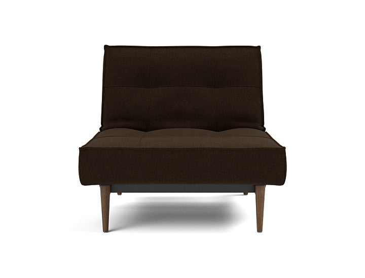 Splitback Styletto Chair Dark Wood - variant image