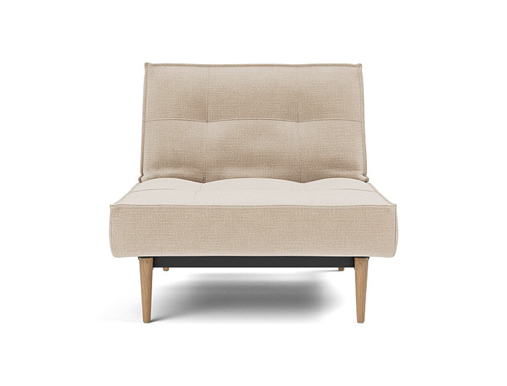 Splitback Styletto Chair Light Wood - variant image