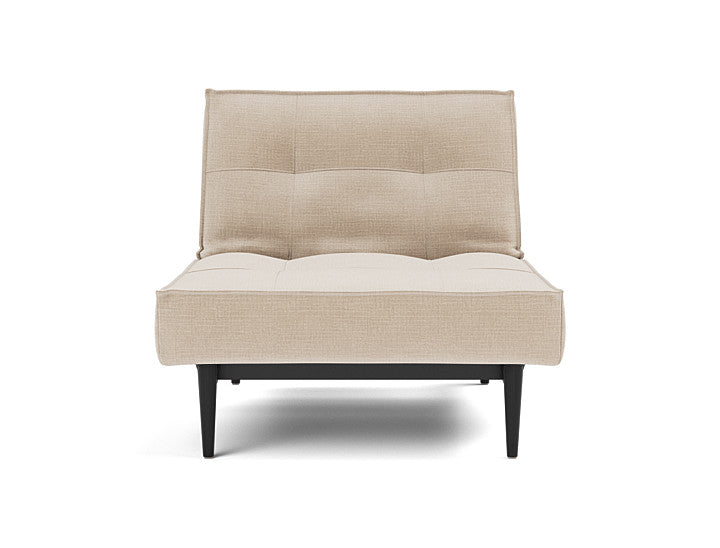 Splitback Styletto Chair Black Wood - variant image