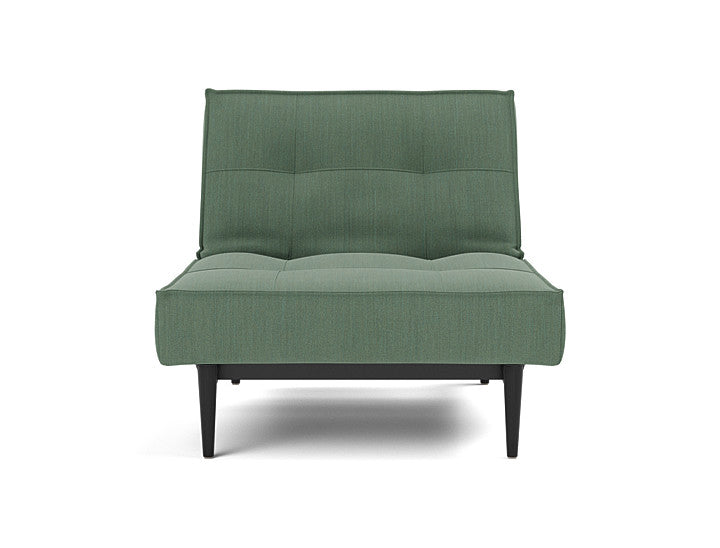 Splitback Styletto Chair Black Wood - variant image
