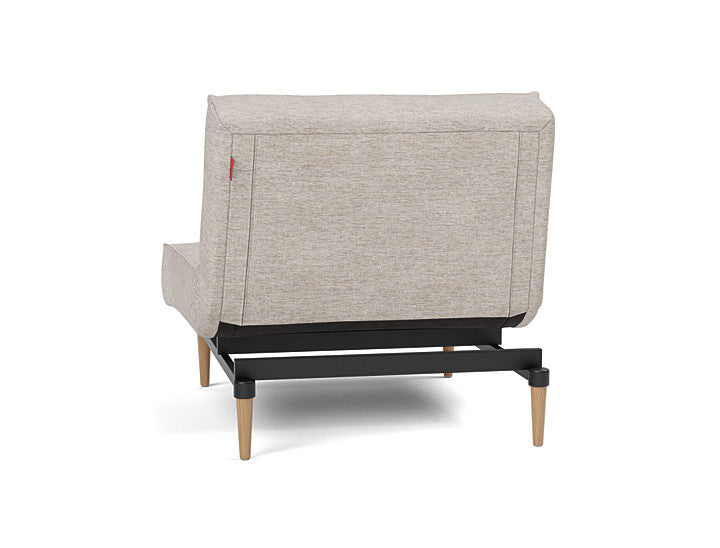 Splitback Styletto Chair Light Wood - angle 3