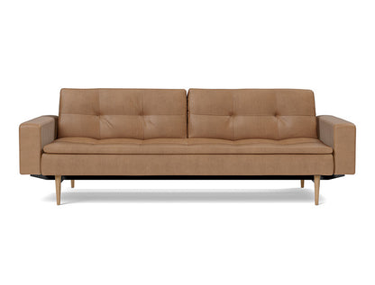 Dublexo Styletto Sofa Bed Light Wood With Arms - variant image