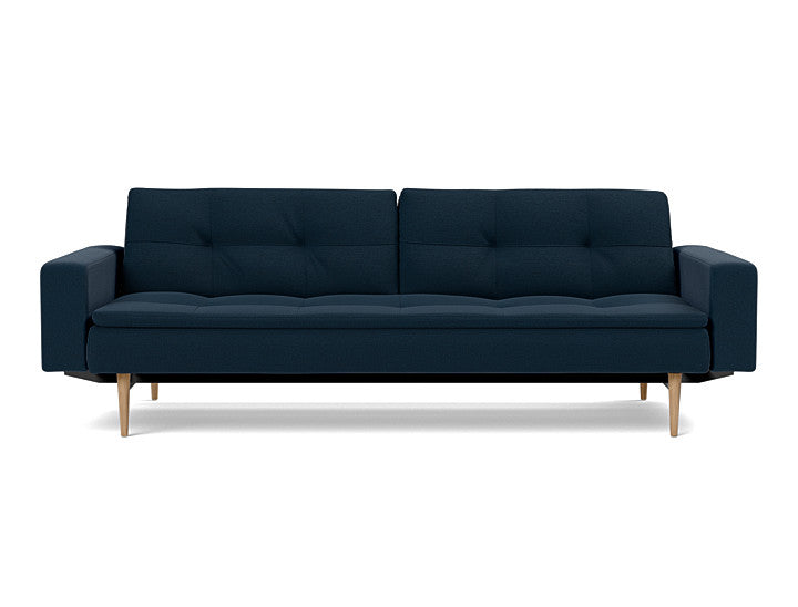 Dublexo Styletto Sofa Bed Light Wood With Arms - variant image