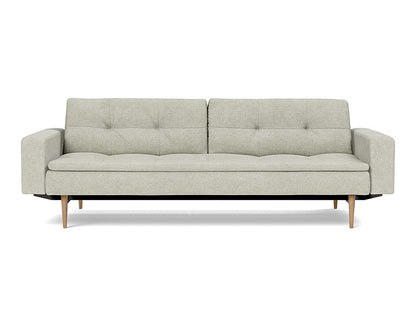 Dublexo Styletto Sofa Bed Light Wood With Arms - variant image
