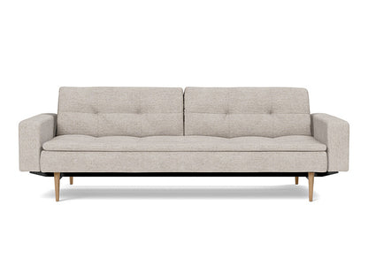 Dublexo Styletto Sofa Bed Light Wood With Arms - variant image