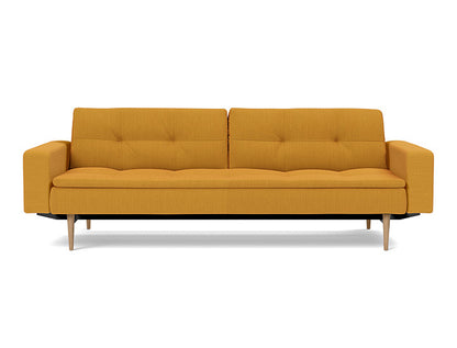 Dublexo Styletto Sofa Bed Light Wood With Arms - variant image