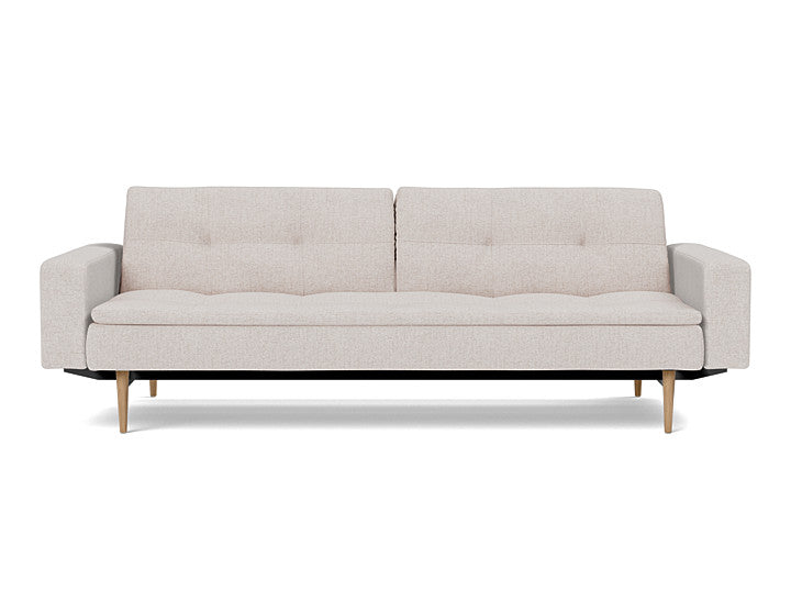 Dublexo Styletto Sofa Bed Light Wood With Arms - variant image