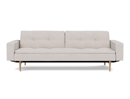 Dublexo Styletto Sofa Bed Light Wood With Arms - variant image