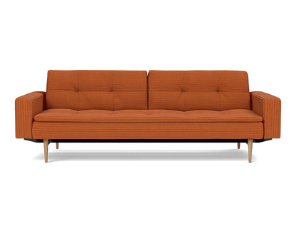 Dublexo Styletto Sofa Bed Light Wood With Arms - variant image