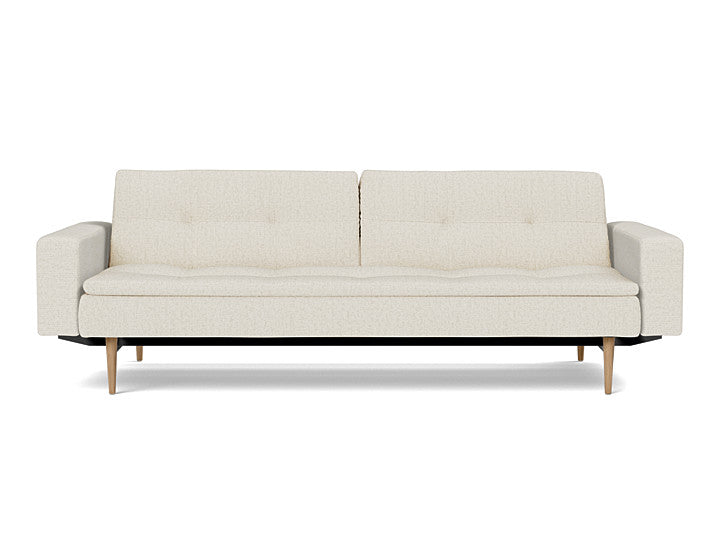 Dublexo Styletto Sofa Bed Light Wood With Arms - variant image