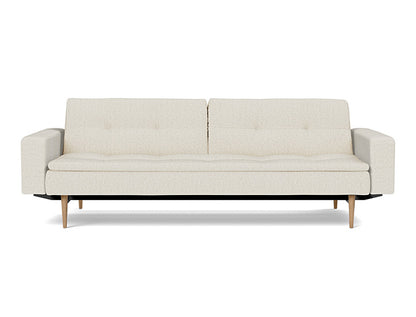 Dublexo Styletto Sofa Bed Light Wood With Arms - variant image