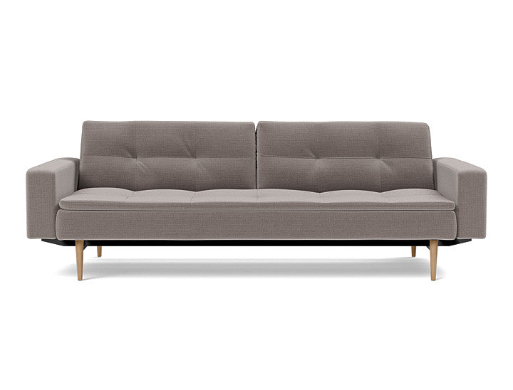 Dublexo Styletto Sofa Bed Light Wood With Arms - variant image