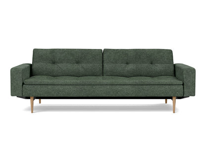 Dublexo Styletto Sofa Bed Light Wood With Arms - variant image