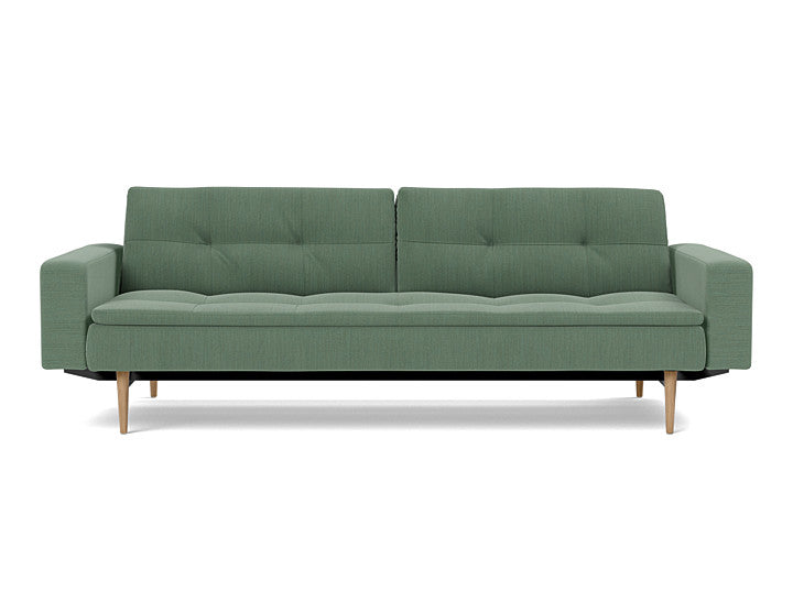 Dublexo Styletto Sofa Bed Light Wood With Arms - variant image