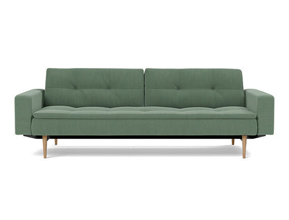Dublexo Styletto Sofa Bed Light Wood With Arms - variant image
