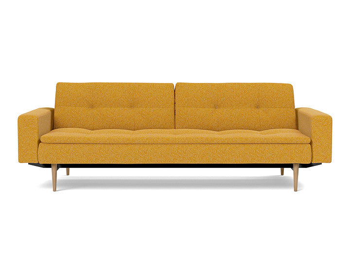 Dublexo Styletto Sofa Bed Light Wood With Arms - variant image