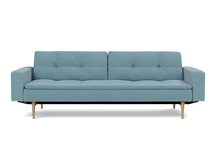 Dublexo Styletto Sofa Bed Light Wood With Arms - variant image