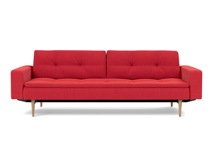 Dublexo Styletto Sofa Bed Light Wood With Arms - variant image