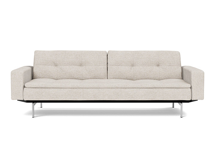 Dublexo Chrome Sofa Bed With Arms - variant image