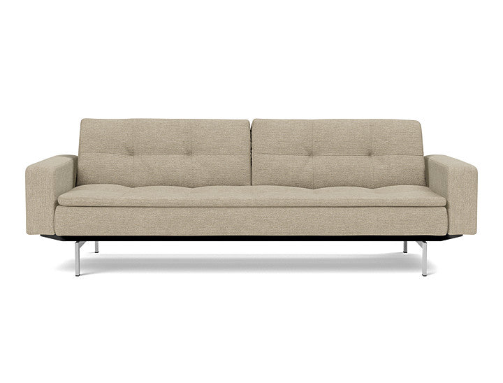 Dublexo Chrome Sofa Bed With Arms - variant image