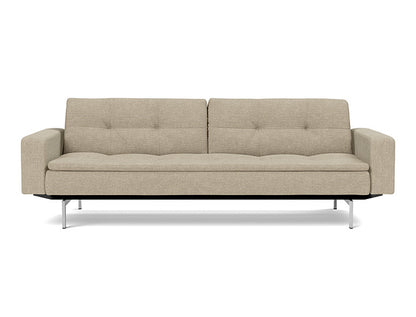 Dublexo Chrome Sofa Bed With Arms - variant image