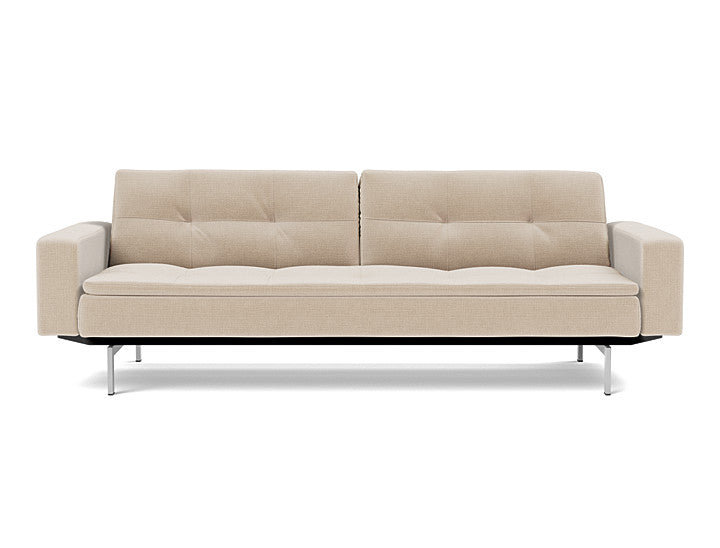 Dublexo Chrome Sofa Bed With Arms - variant image