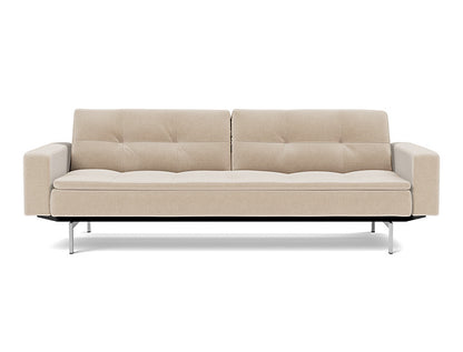 Dublexo Chrome Sofa Bed With Arms - variant image