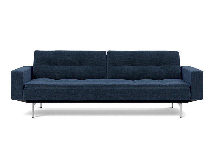 Dublexo Chrome Sofa Bed With Arms - variant image
