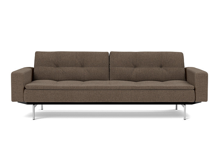 Dublexo Chrome Sofa Bed With Arms - variant image