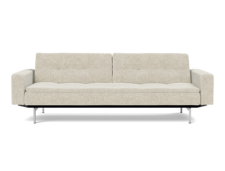 Dublexo Chrome Sofa Bed With Arms - variant image