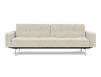 Dublexo Chrome Sofa Bed With Arms - variant image