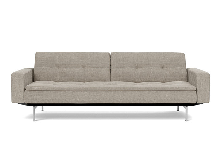 Dublexo Chrome Sofa Bed With Arms - variant image