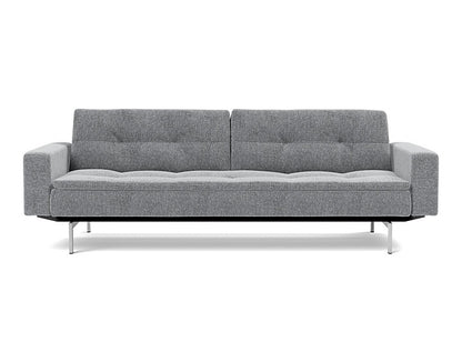 Dublexo Chrome Sofa Bed With Arms - variant image