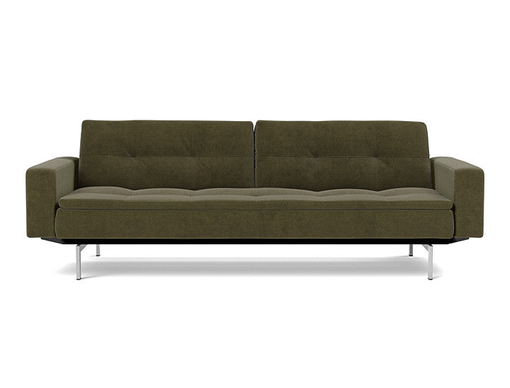 Dublexo Chrome Sofa Bed With Arms - variant image