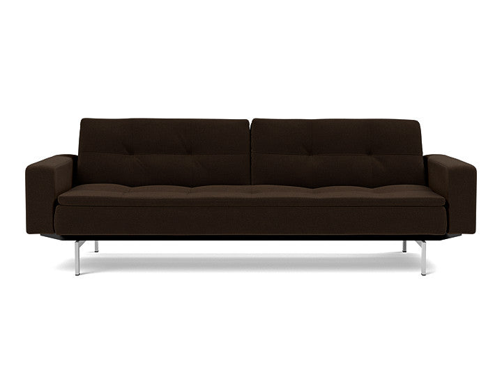 Dublexo Chrome Sofa Bed With Arms - variant image