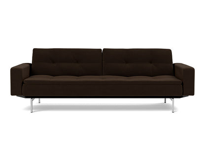 Dublexo Chrome Sofa Bed With Arms - variant image
